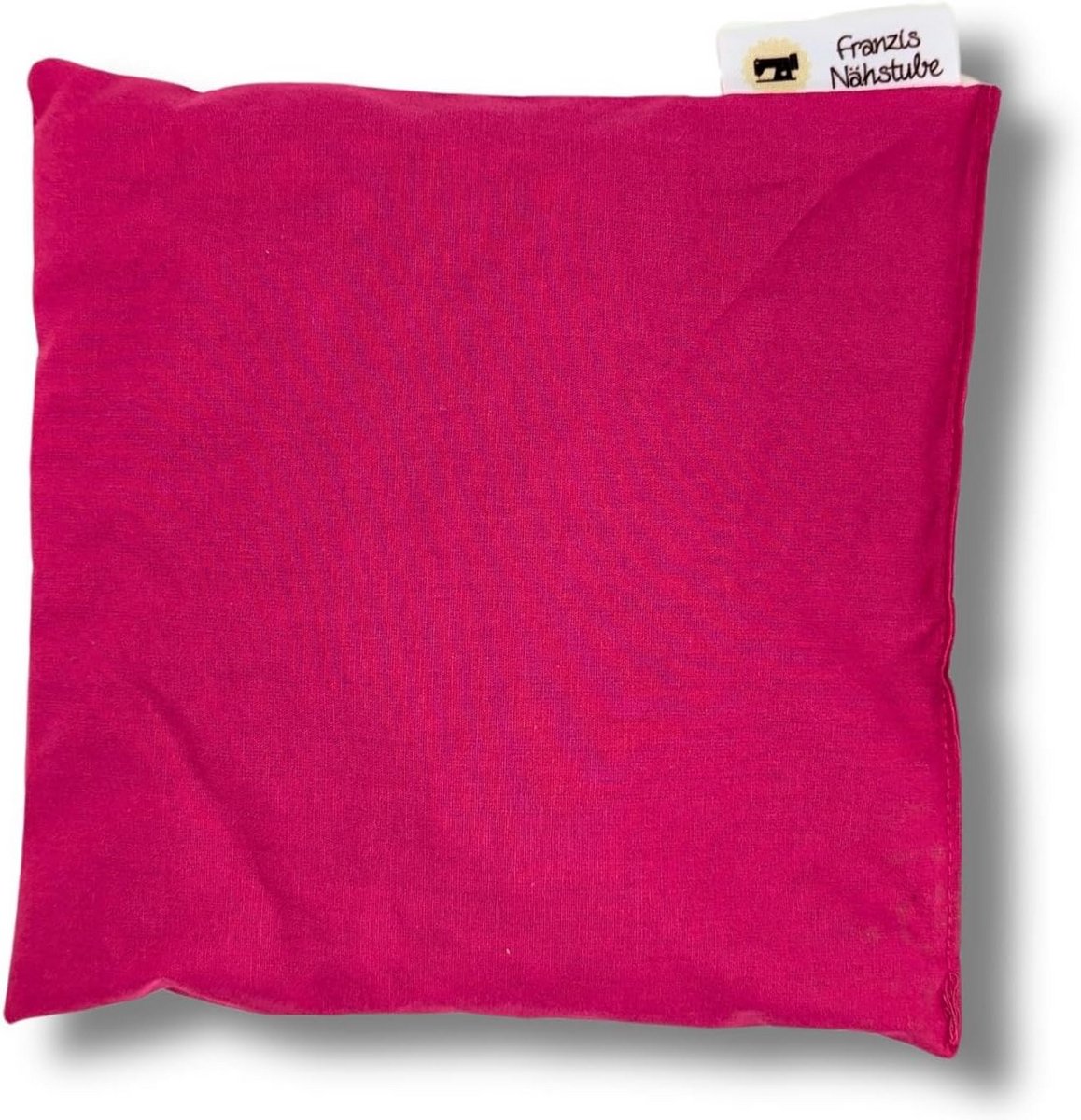 Kersenpitkussen 20x20cm Roze Katoen: Warmte- en Koudetherapie voor Ontspanning