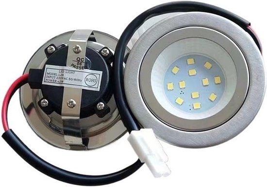 Inbouw LED Lamp voor Afzuigkap 1,5W - Universeel 12V DC / 220V AC ...