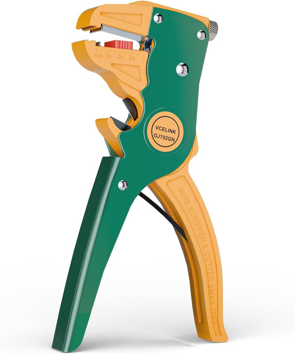 Automatische Draadstripper en Cutter - 2 in 1 Verstelbare Elektrische Draadstrip Tool