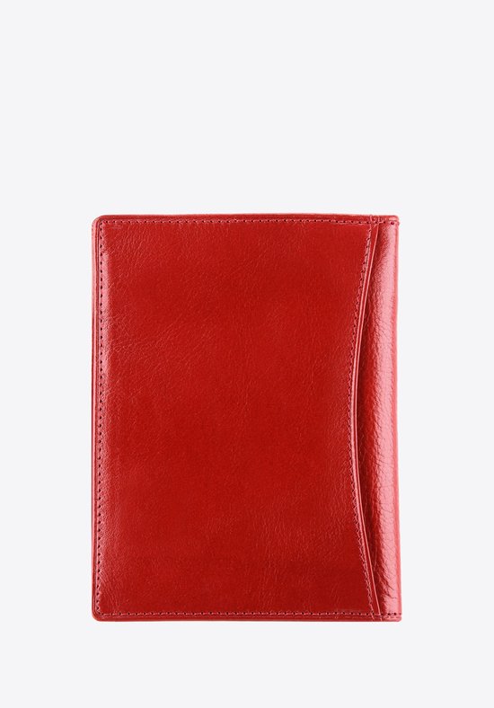 Wittchen - Documenten Etui - Donkerbruin - Rood - Natuurleer — afbeelding 3