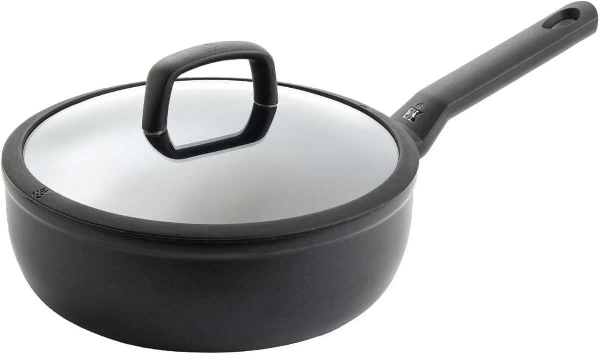 Keramische Koekenpan 24cm met Antiaanbaklaag - Inductie, Ovensafe en PFAS-vrij