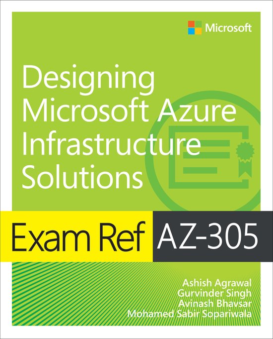 Exam Ref- Exam Ref AZ-305 Designing Microsoft Azure Infrastr ... - cover