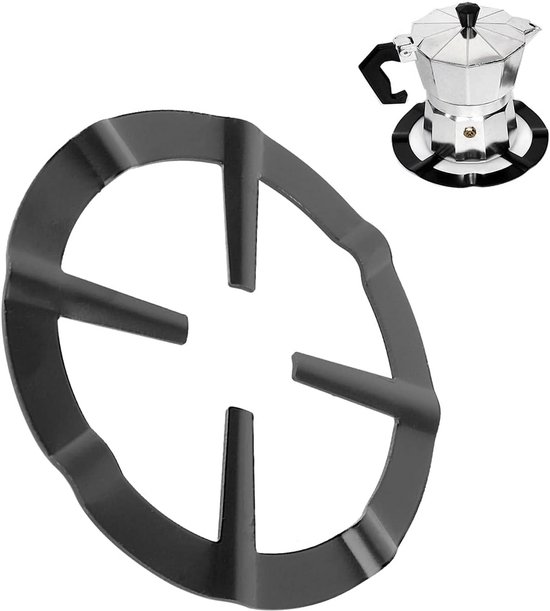 IGTOPS Gasfornuisplaat, gaskookplaatondersteuning, 17,5 cm standaard, wokring steunring, opzetstuk voor gasfornuis, pannendrager, fornuis, onderzetter, pot, fornuisstandaard (zwart IGTOPS Gasfornuisplaat, gaskookplaatondersteuning, 17,5 cm standaard, wokring steunring, opzetstuk voor gasfornuis, pannendrager, fornuis, onderzetter, pot, fornuisstandaard (zwart