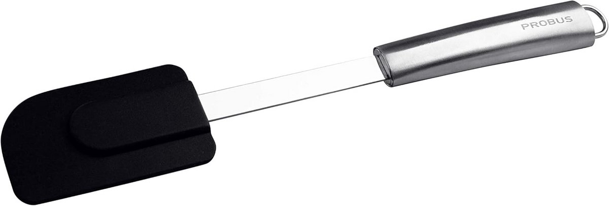 Universele Deegschraper van 30 cm - Roestvrij Staal en Siliconen, Ergonomisch Handvat, Vaatwasmachinebestendig