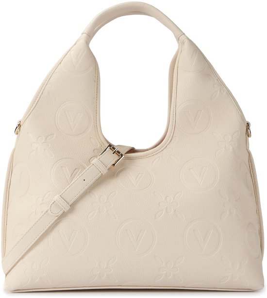 VALENTINO sac shopper sac à épaule Samba Re Shopping Bag Ecru écru