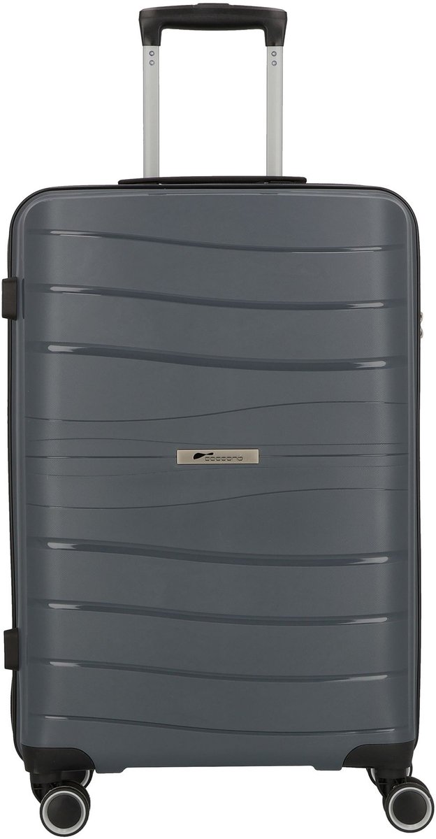 cocoono Leon 4 wielen Trolley 66 cm - Harde bagage - TSA slot - anthrazit