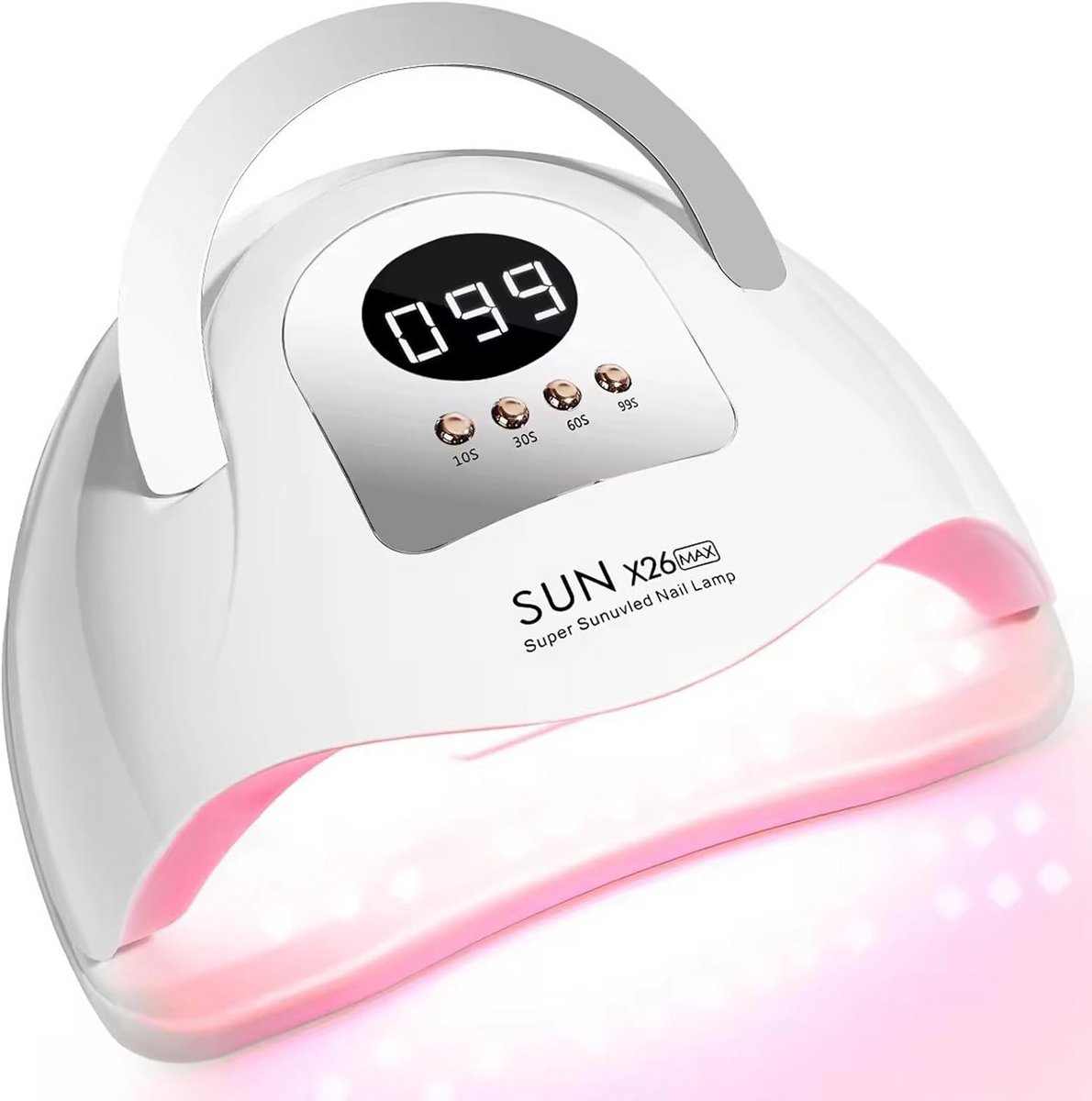 Krachtige UV LED Nagellamp voor Gellak met 81 Lichtkralen en Timer