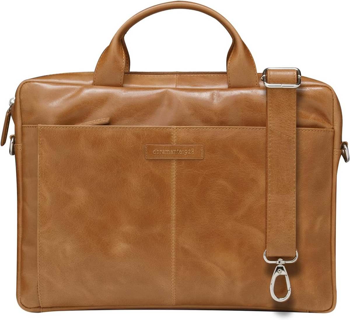 Luxe Laptoptas van Echt Leer voor 15 inch Laptop - Handgemaakt & Unisex