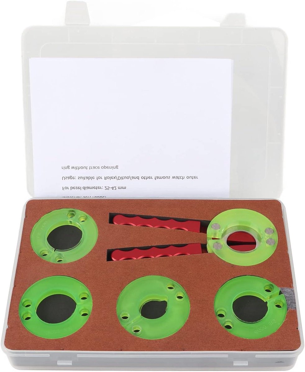 VVGoods - Professionele Ring Opener Kit voor Horloge Reparatie met Bezel Remover - Horlogeglas Vervangen Toolset - Horlogemakers Gereedschap