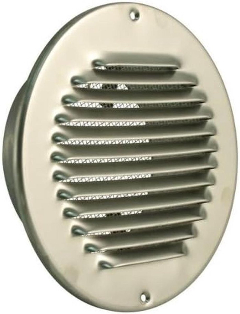 Rond Ventilator Rooster - Roestvrij Staal - Ø 150 mm Aansluiting
