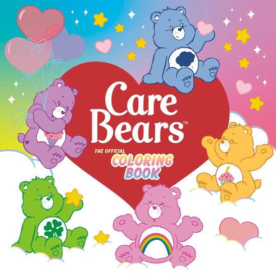 Care Bears Official Coloring Book - cover
