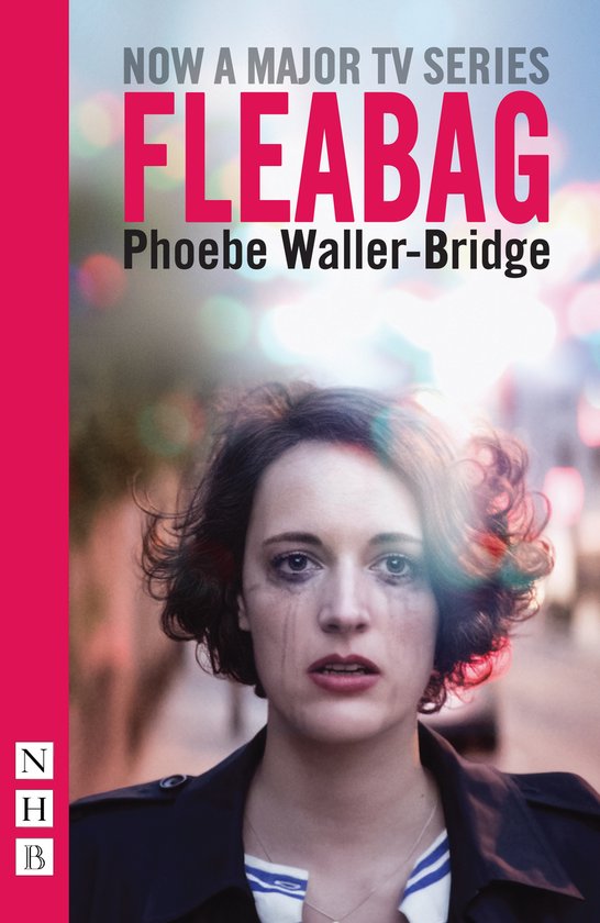 Couverture du livre "Fleabag" avec Phoebe Waller-Bridge, maintenant une série télévisée majeure.