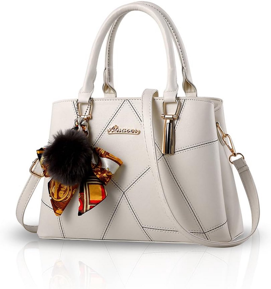Modieuze Dames Handtas Kunstleer Schoudertas Crossbody Tas
