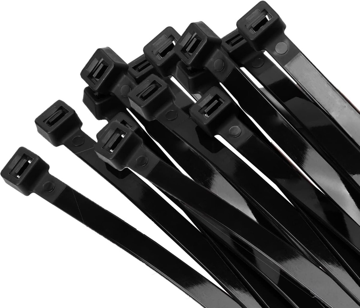IMPERATORIS® Tie Wraps - Kabelbinders - Bundelbandjes - Trekbandjes - Extra Sterk - Voor Tuin, Garage en Kabels - 80 Stuks