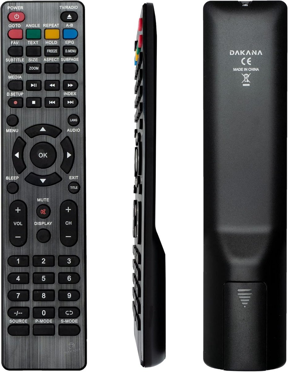 Vervangende Afstandsbediening voor JTC/Jay-Tech TV's - Universeel en Voorgeconfigureerd