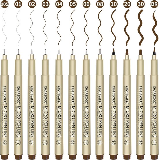 Set Van 12 Gelpennen – 0,5 Mm Fijne Punt, Anti-uitdroging Inkt | Veel Kleuren, Perfect Voor Bullet Journal & Creatief Schrijven