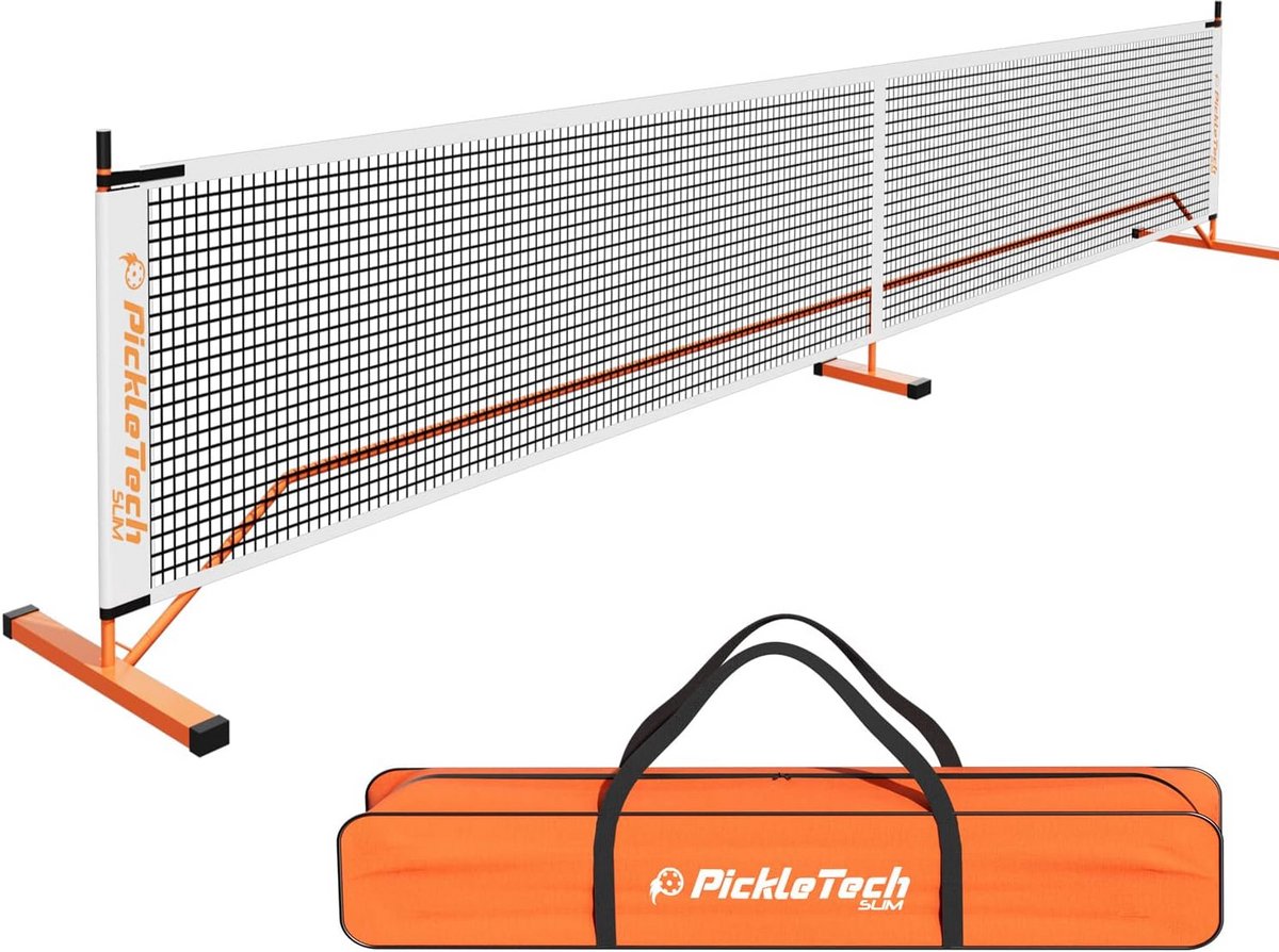 Draagbaar Picklebal Net - USAPA Reglementair - Inclusief Transhoertas