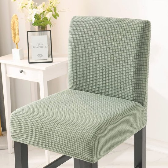 Stretch Stoelhoezen voor Eetkamerstoelen - 4 Stuks - Beschermende en Decoratieve Covers voor Barstoelen — afbeelding 2