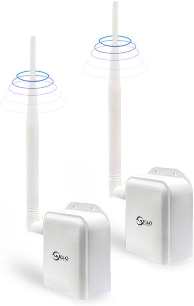 Draadloze Brug Point-to-Point voor Buiten: 800m Bereik WiFi Overbrugging voor IP Camera's en Beveiliging