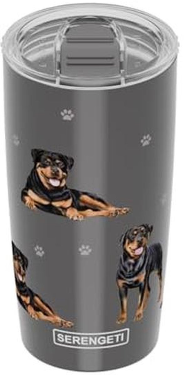 Vacuum Geisoleerde Beker voor Warme en Koude Dranken - Duurzame Reismok met Morsbestendig Deksel en 3D-Design