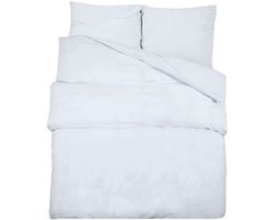 Dekbedovertrekset | Beddengoed lichtgewicht 200x200 cm microvezel wit