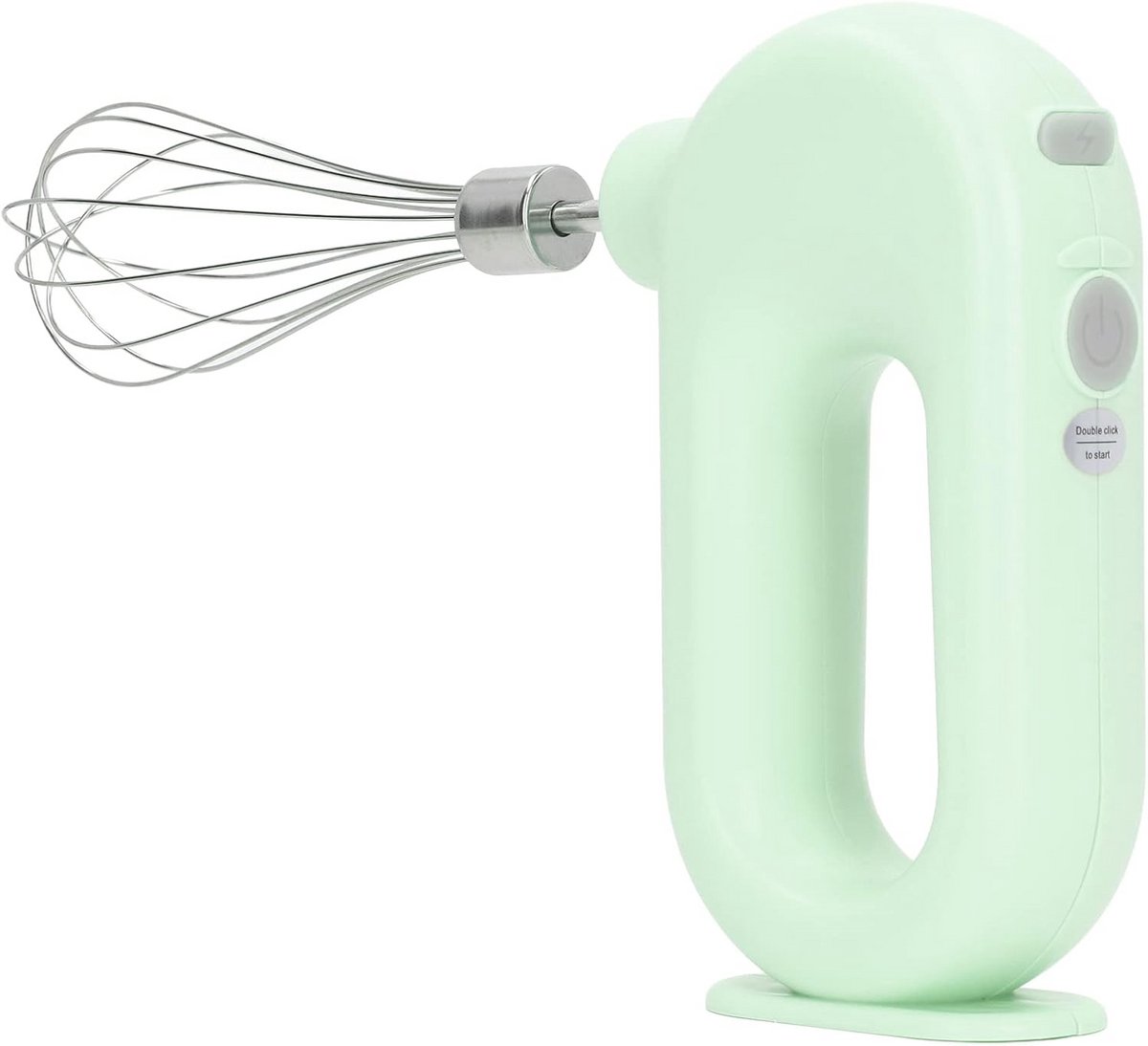 Oplaadbare Elektrische Garde - Handmixer Draadloos met 4 Snelheden voor Melkschuim, Beslag en Eieren