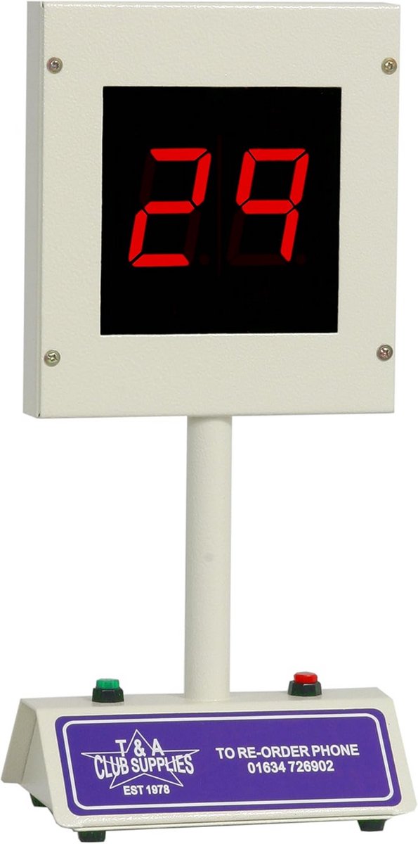 Elektronische Bingomachine met Selectie 1-75 en 1-90