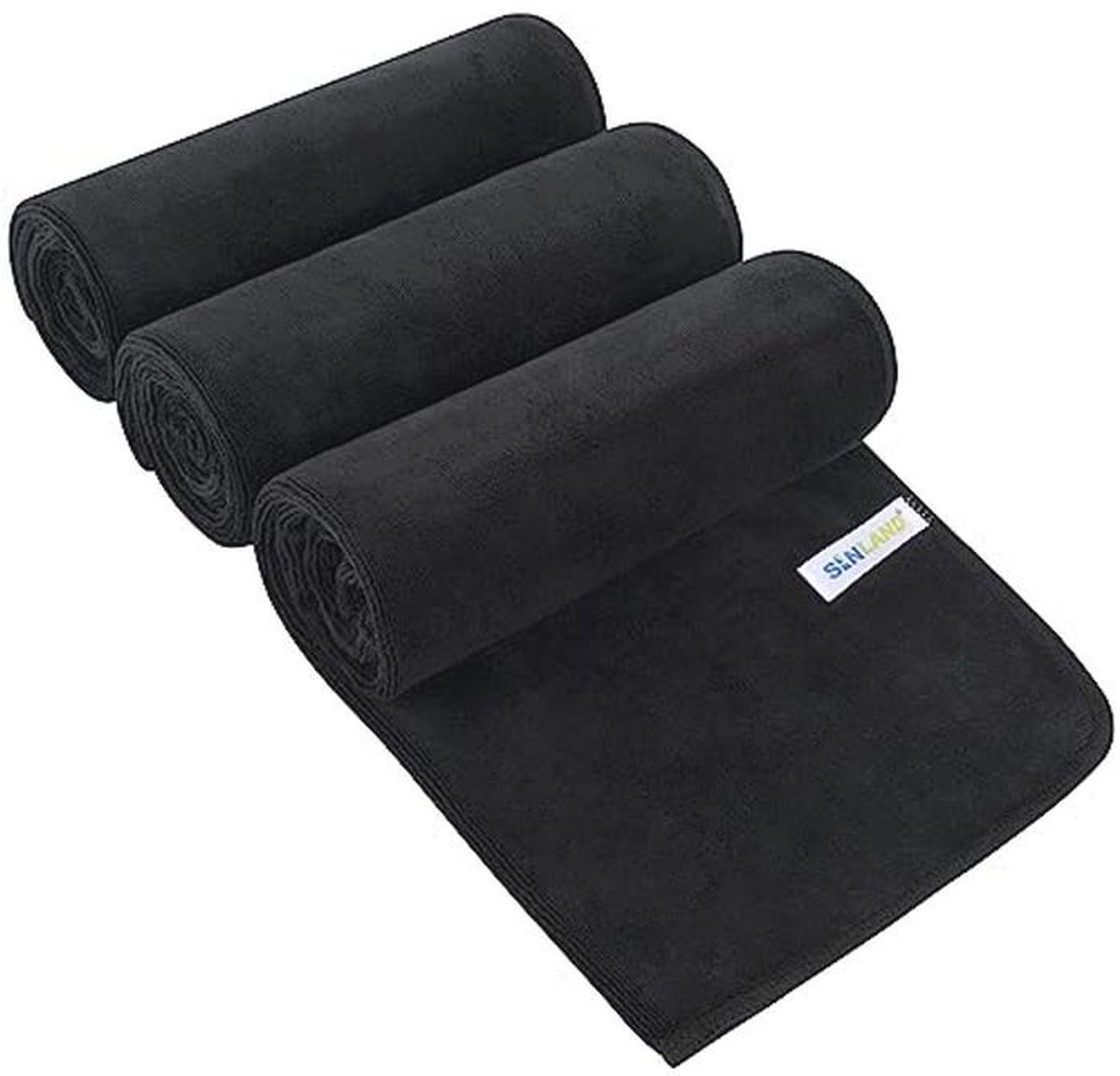 3 Stuks Super Absorberende Mikrovezel Handdoeken – Compact, Ultra Zacht, Sneldrogend voor Sport, Strand en Camping – 16 x 32 Inch
