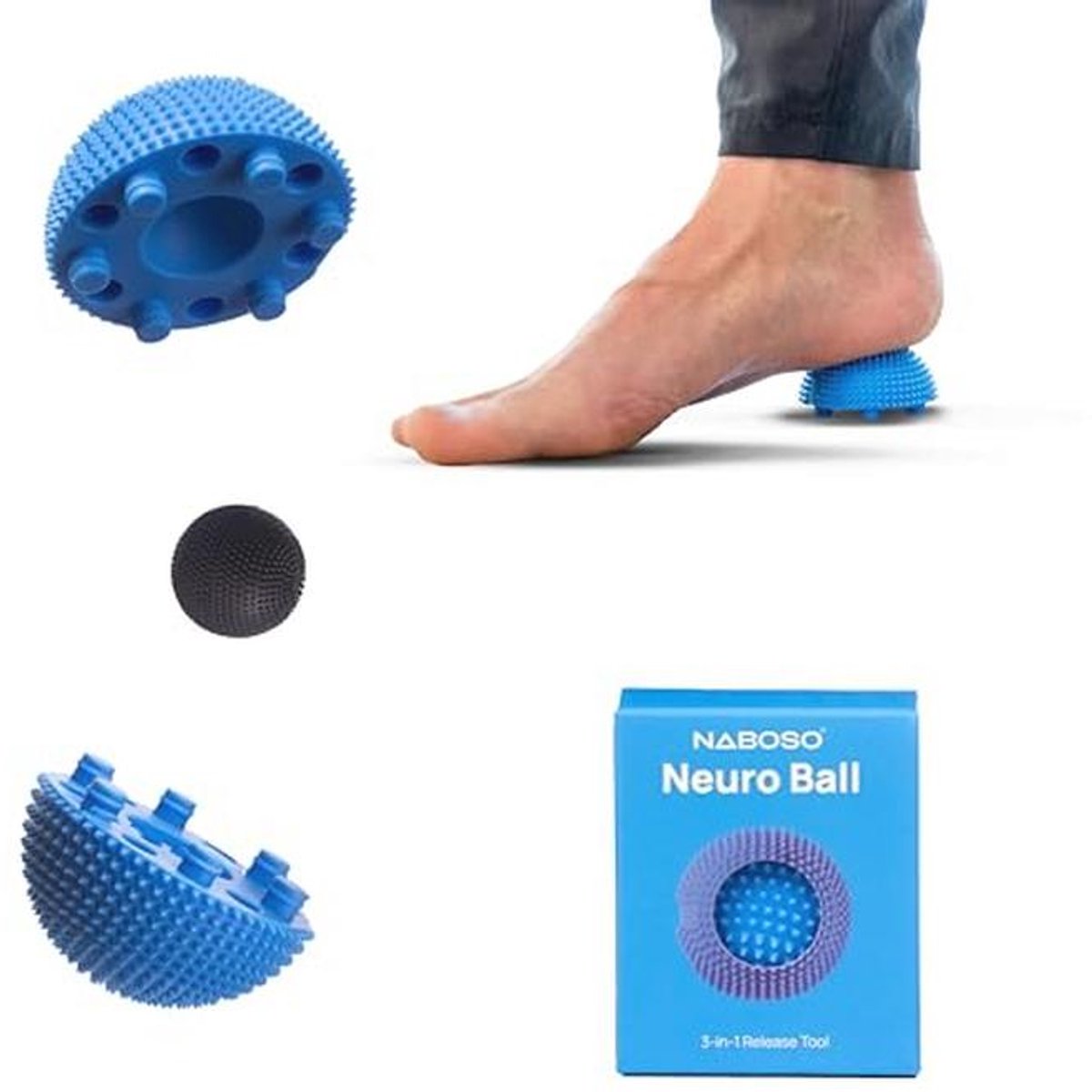 Myofasciale Release Tool voor Voeten – Massagebal voor Zelfmassage en Herstel