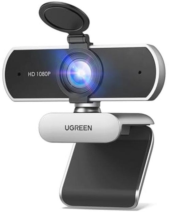 Full HD 1080P Webcam met Microfoon voor PC - USB Webcam voor Live Streaming en Videobelletjes