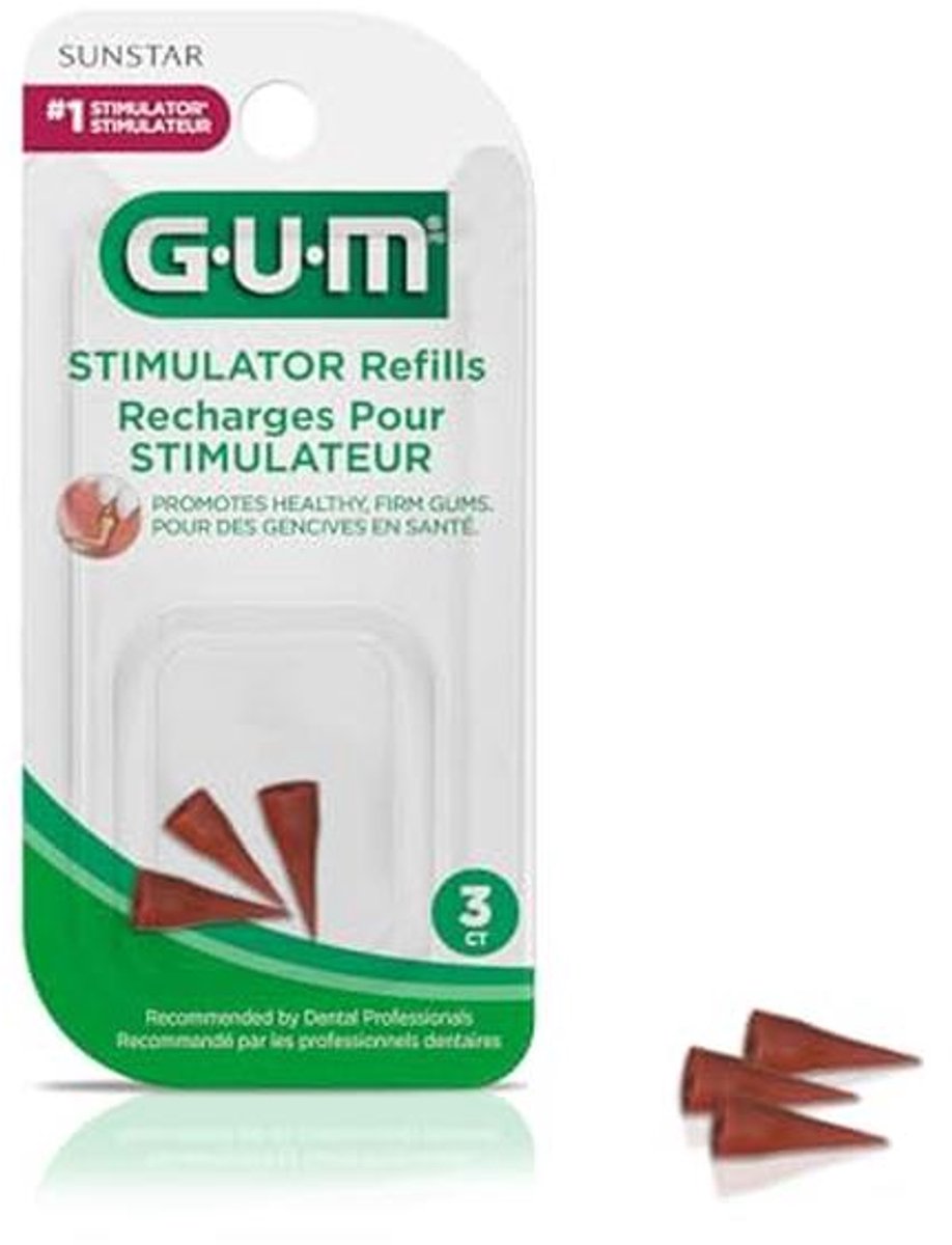 Tandenverzorging Massager Vullingen, 3 Stuks