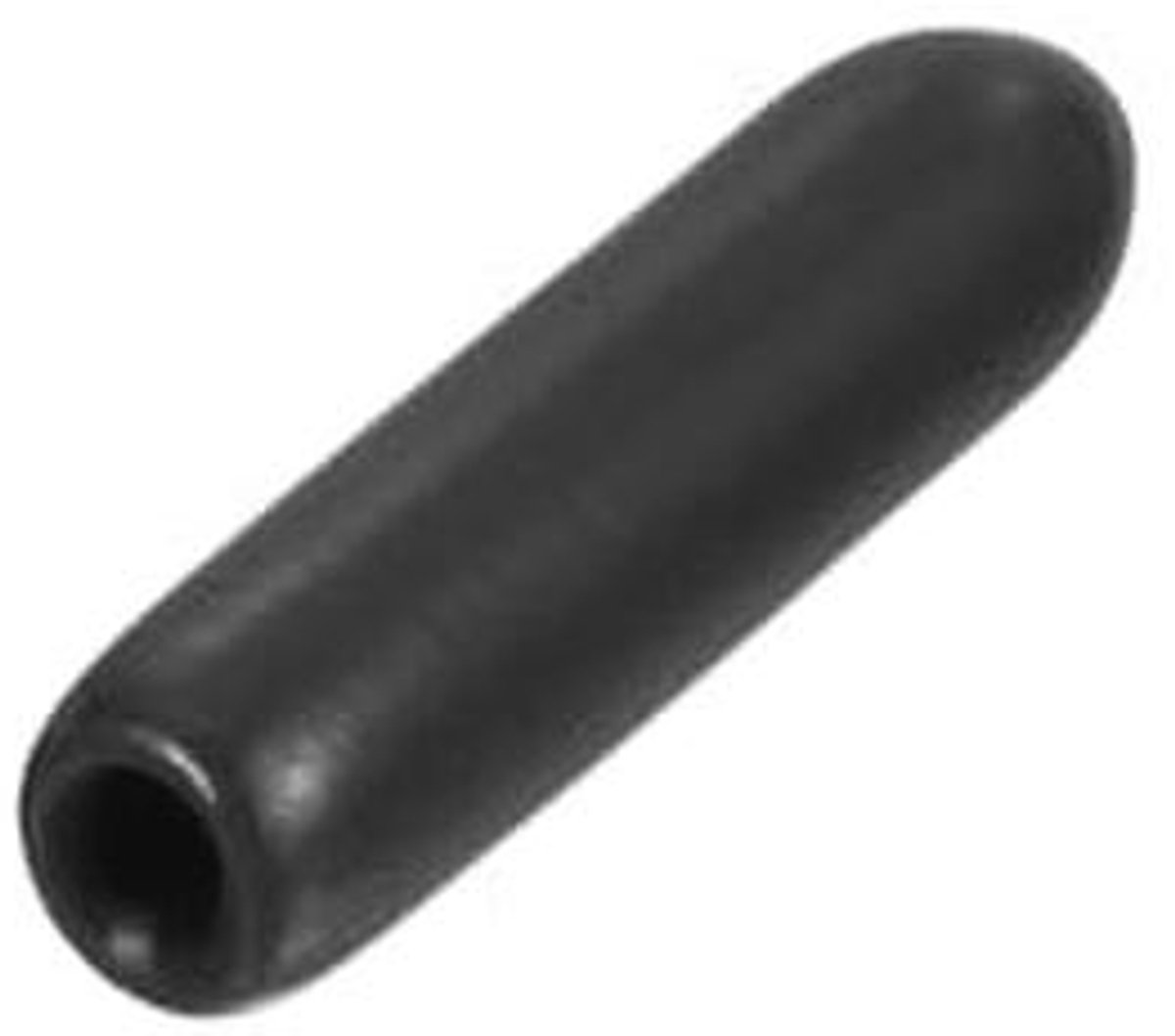Rubberen Eindkappen 15 stuks - 1/16 inch (2 mm) ID - Beschermdoppen voor Schroefdraad en Meubels - Zwart