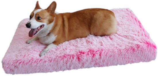 LLGJ Huisdierproducten Rechthoekig Cozy Cave Hondenbed, Hondenhok Winterwarmte, afneembaar en wasbaar, alle seizoenen universeel kleine en grote hond, kattenbed, slaapmat voor huisdieren (5. Khaki