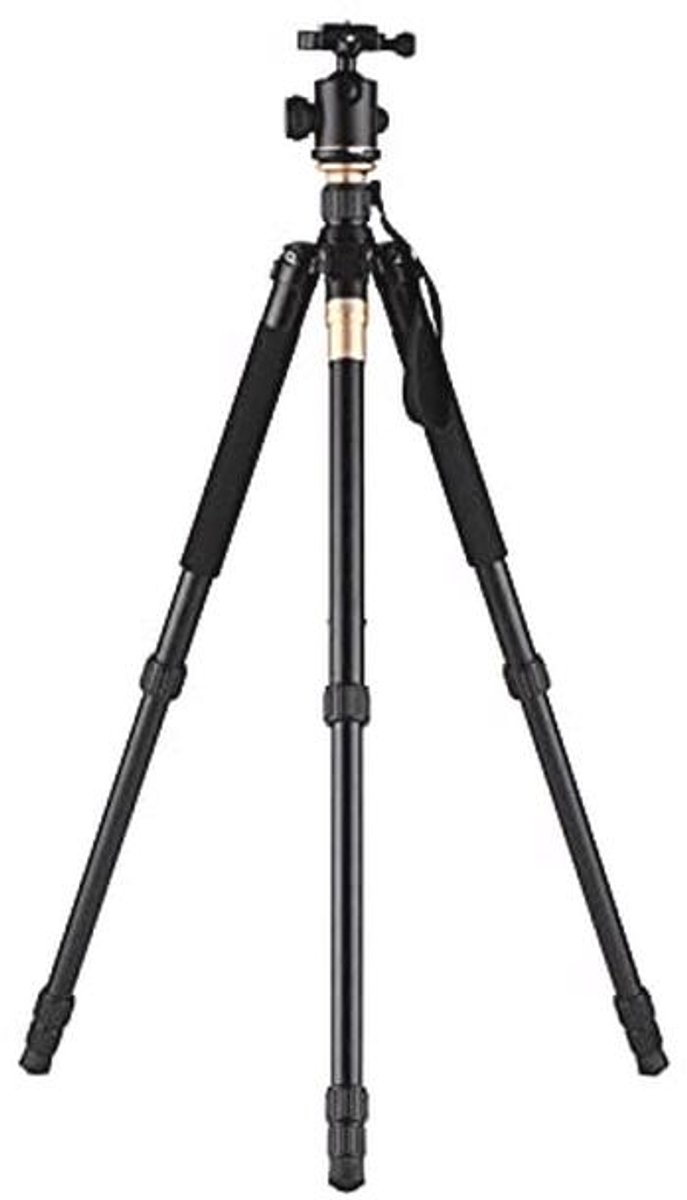Draagbaar Fotostatief 158 cm Met Panorama Kogelkop en Draagvermogen van 10 kg