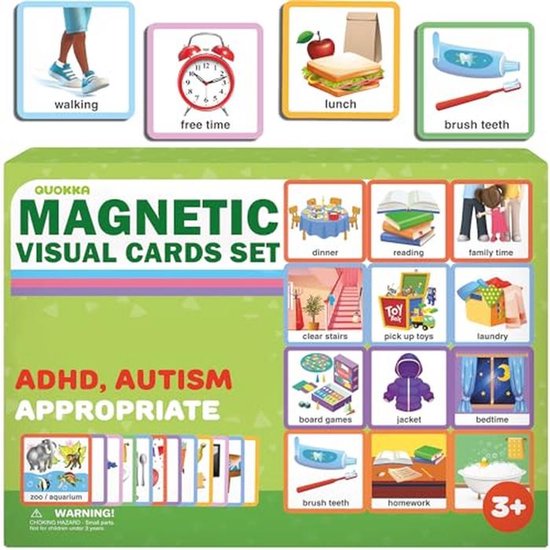 Livre De Communication Visuelle Pour Enfants – Cartes De Scènes Quotidiennes Et émotions – Autisme Et Troubles Du Langage – Sécurité Et Apprentissage