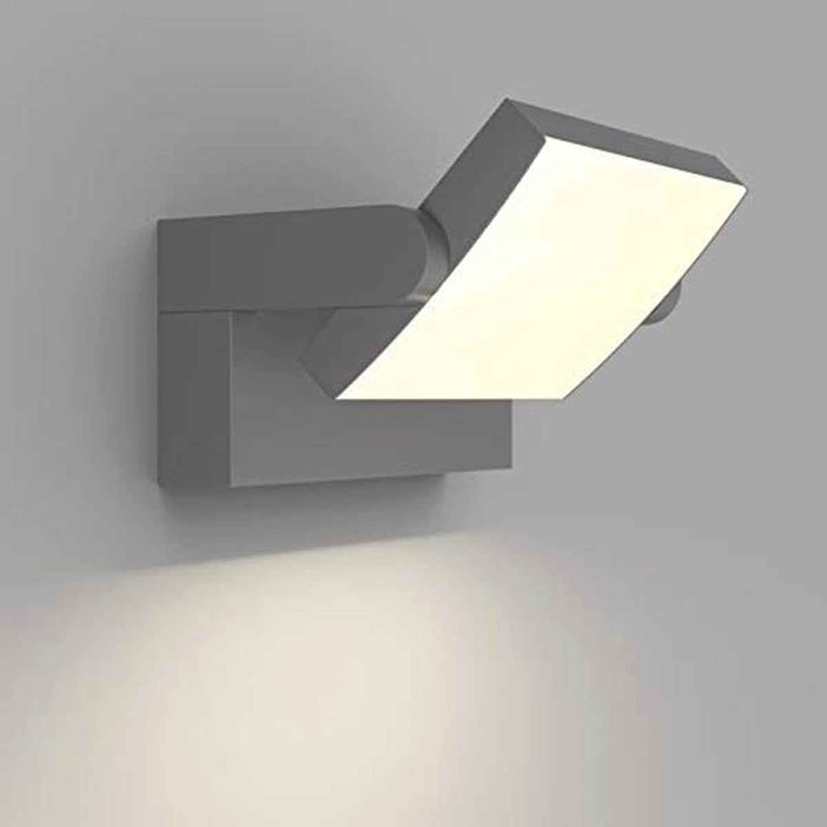 Moderne Draaibare Wandlamp voor Buiten en Binnen - 24W IP65 Waterdicht
