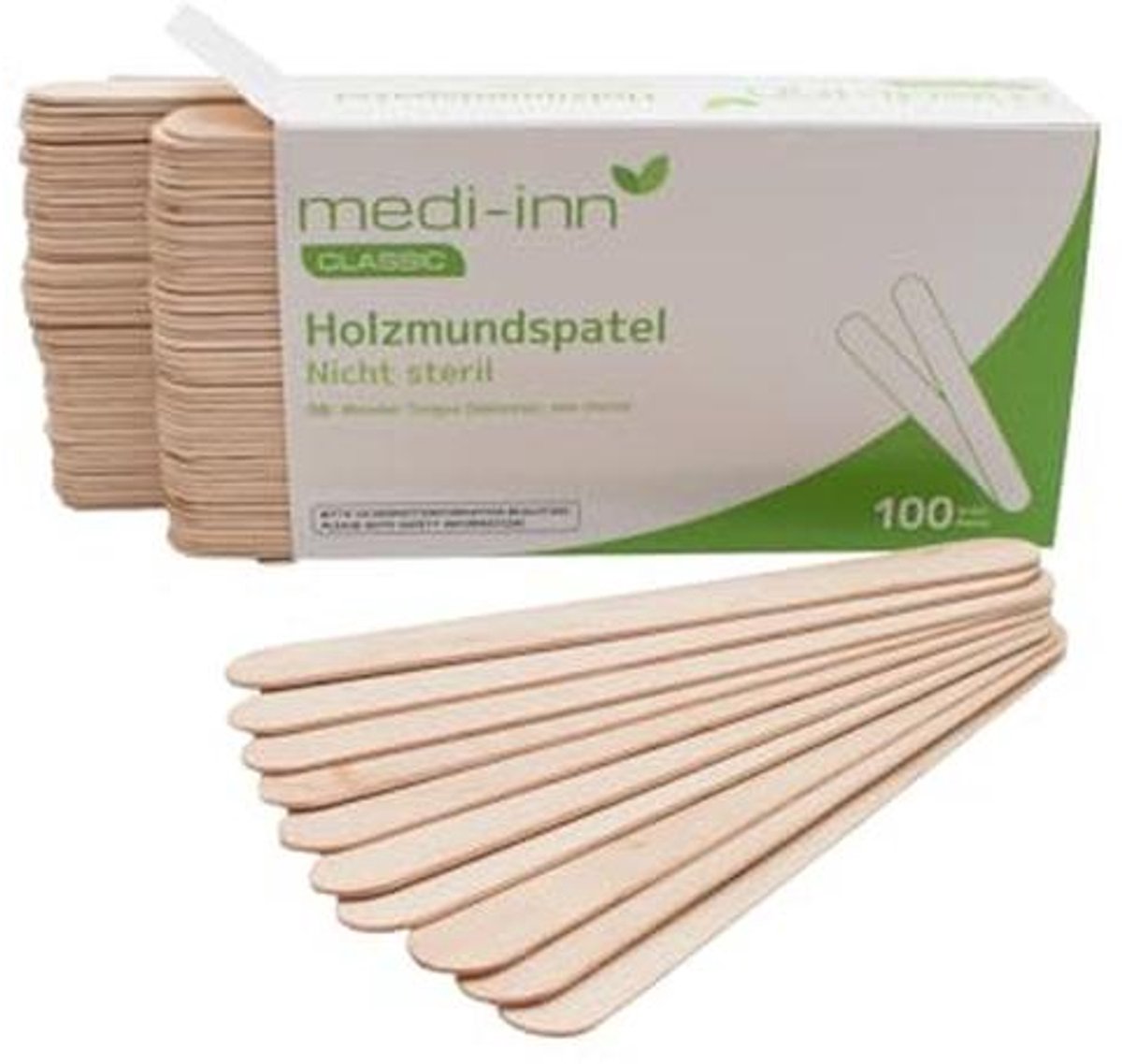 Houten Spatels 100 Stuks voor Knutselen en Medisch Gebruik