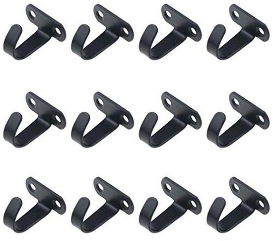 Keramische tegels, wandhaken, 12 stuks, wandhaken, houder, display