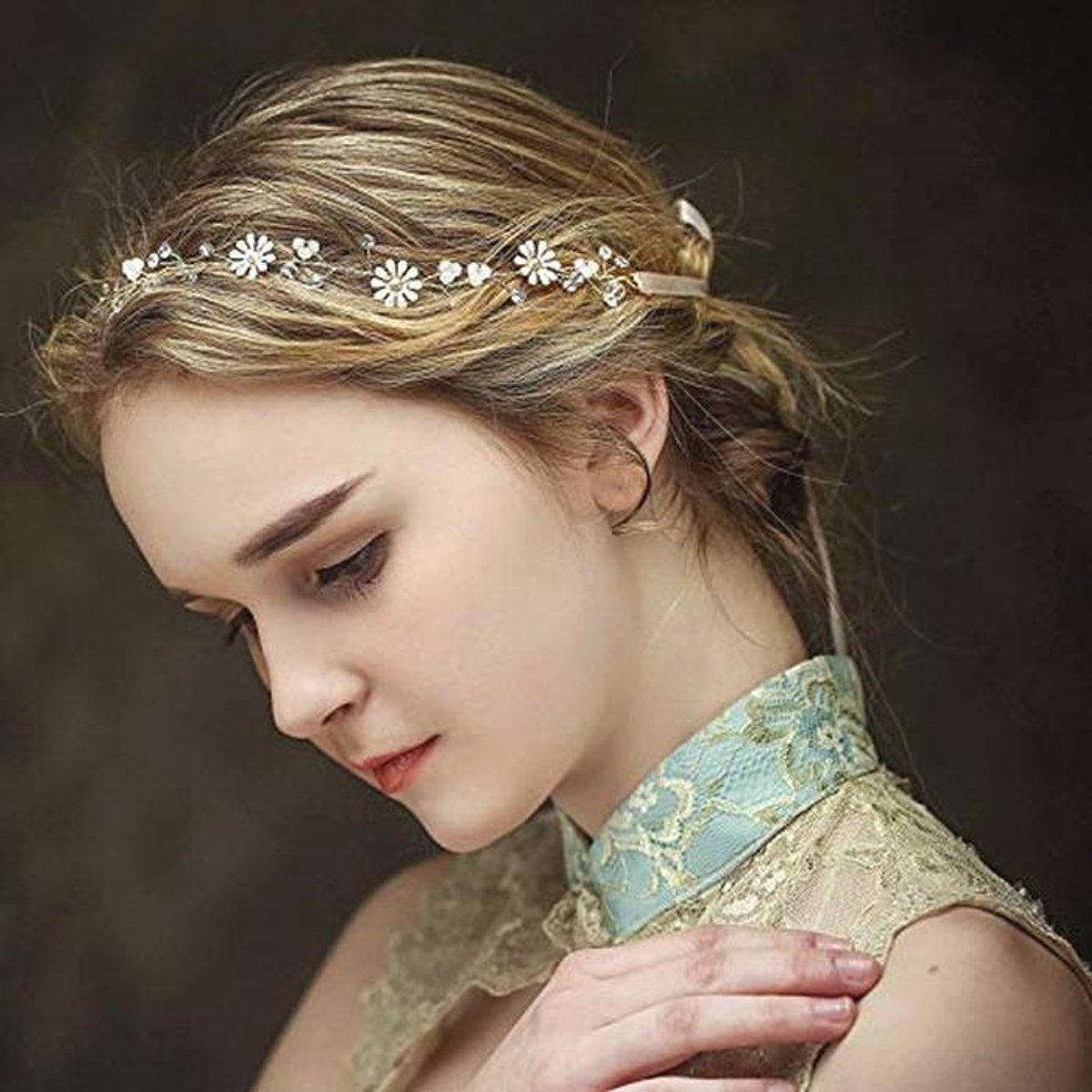 Vintage Haaraccessoires voor Bruiden - Haarkammen met Strass en Bloemen