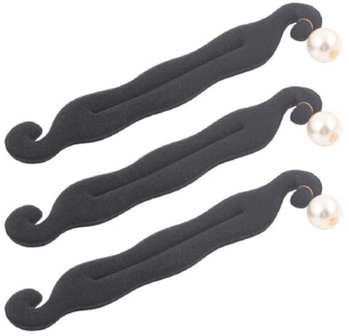 3 stuks Haar Bun Maker Upgraded Donut Kapsel Styling Tools voor Perfecte Broodjes
