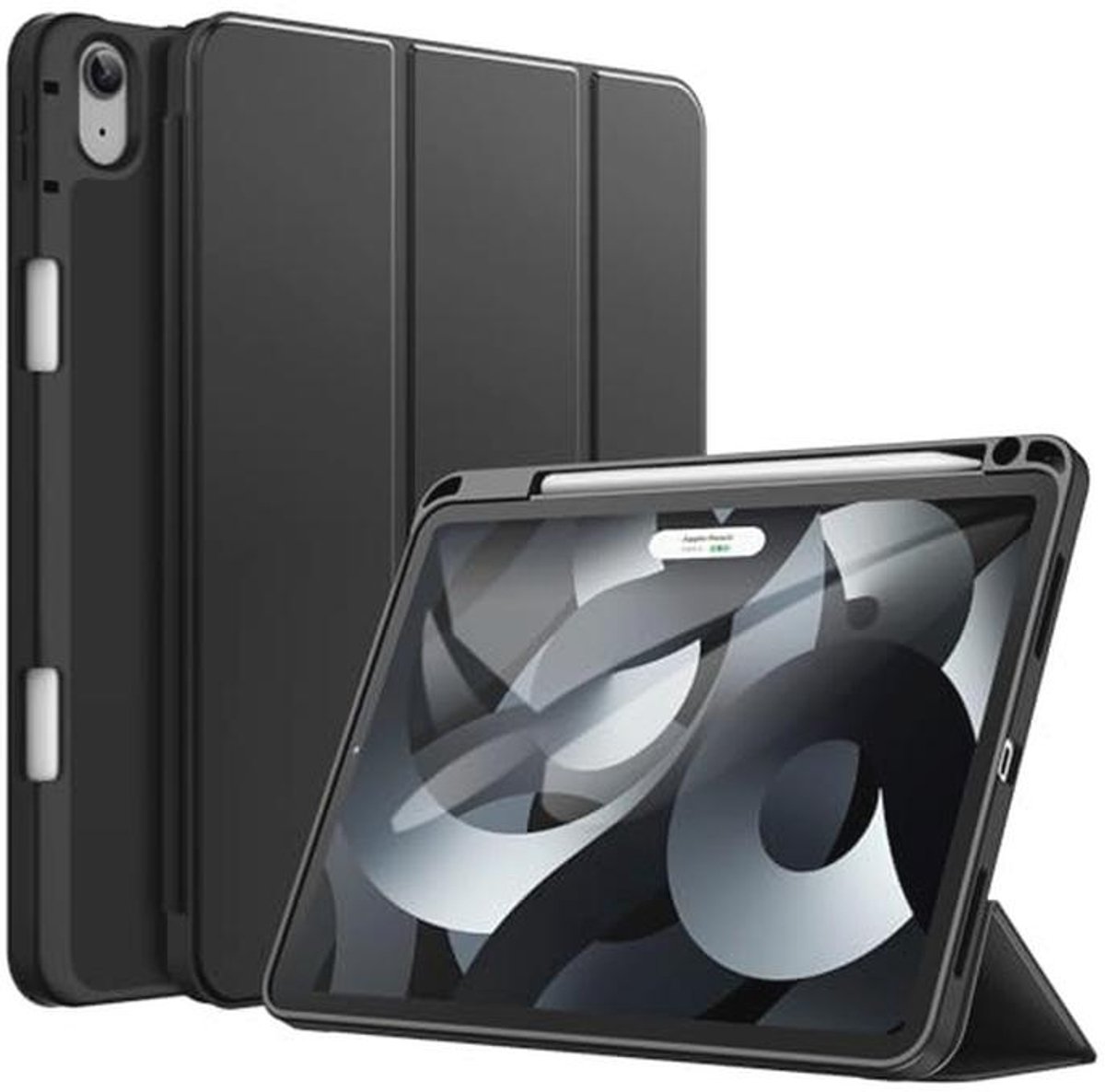 Dunne iPad Air 11-Inch Case met TPU Achterkant - Ondersteunt Pencil Opladen - Voor iPad Air 5/4 (2022/2020)