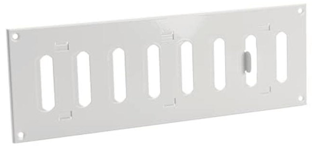 Ventilatierooster 300x100 mm - Wit Schuifrooster voor Ventilatie