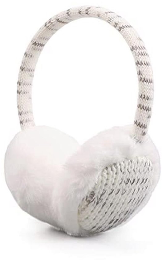 Uoimky Pluche winteroorbeschermers voor kinderen, met vossenmotief, oorbeschermer voor meisjes en jongens buiten, bruin, Roos Rood, Eén maat
