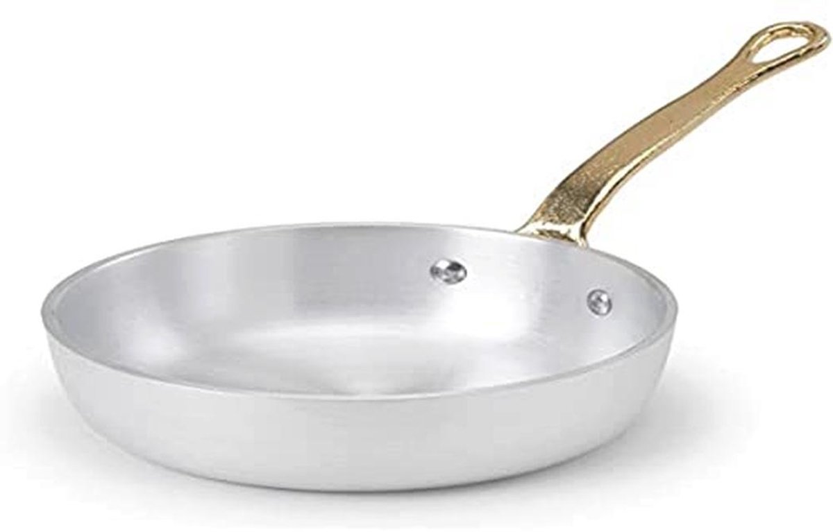 Aluminium kookpan met handvat, diameter 10 cm