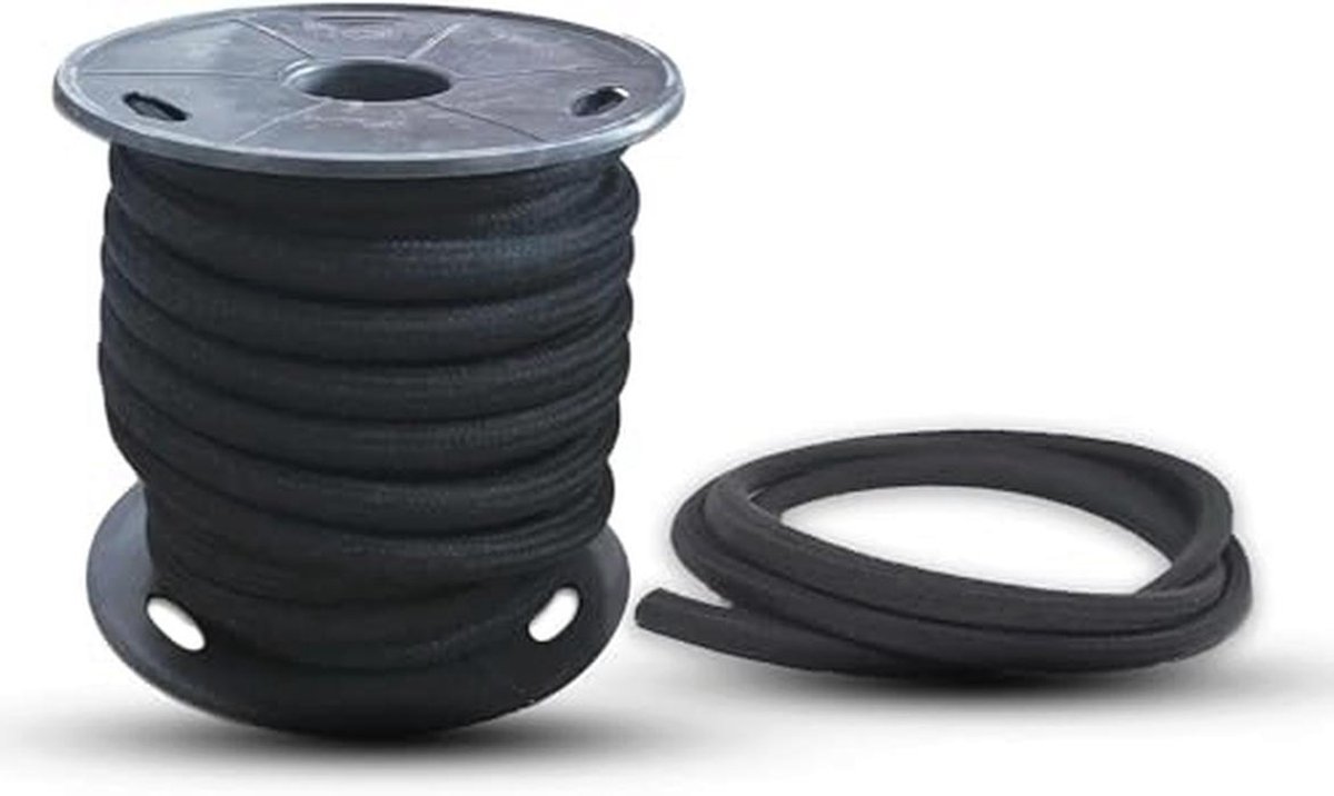 Gevlochten brandstofslang 3x7 mm - 1 meter voor benzine en dieselinjector