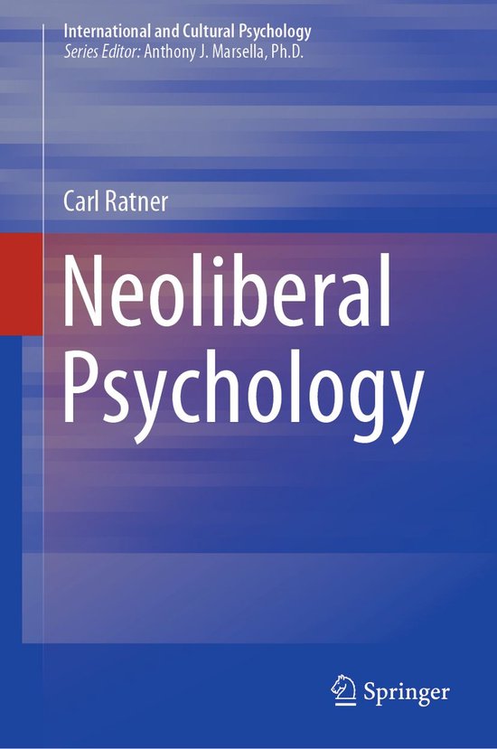 Behavioral Science and Psychology (R0) - Neoliberal Psycholo ... - cover
