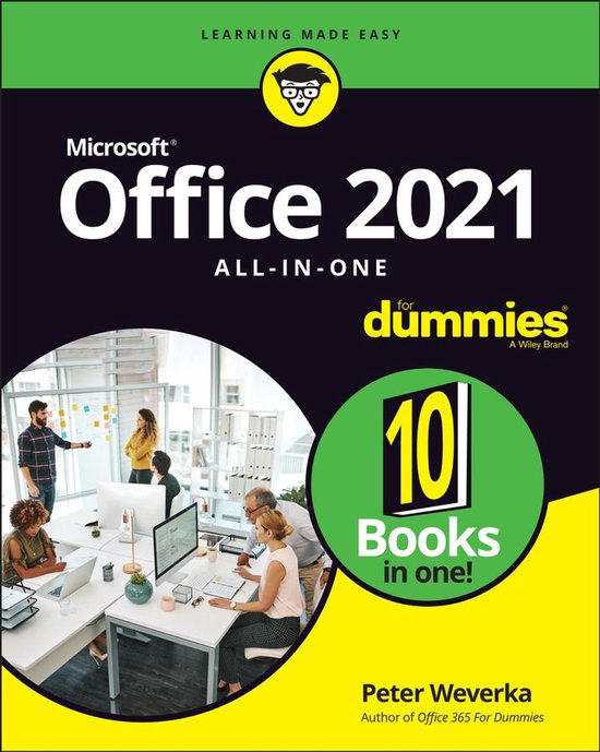 Office 2021 All-in-One For Dummies - cover