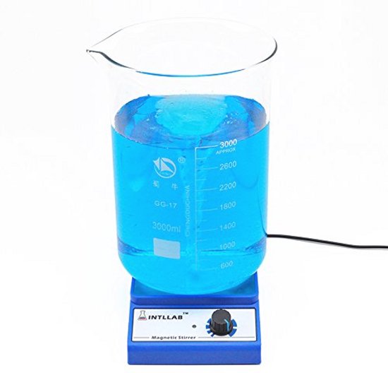 Magnetische Roerder RVS Mixer met Roerstang - Capaciteit tot 3000ml — afbeelding 4