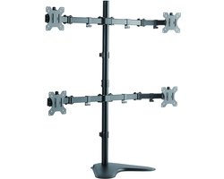 Unyqoos® Verstelbare wandhouder voor meerdere monitoren van 13 tot 32 inch