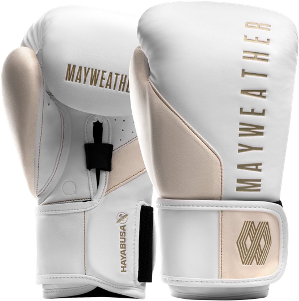 Hayabusa Mayweather Champ Bokshandschoenen - Wit/Goud 16 oz